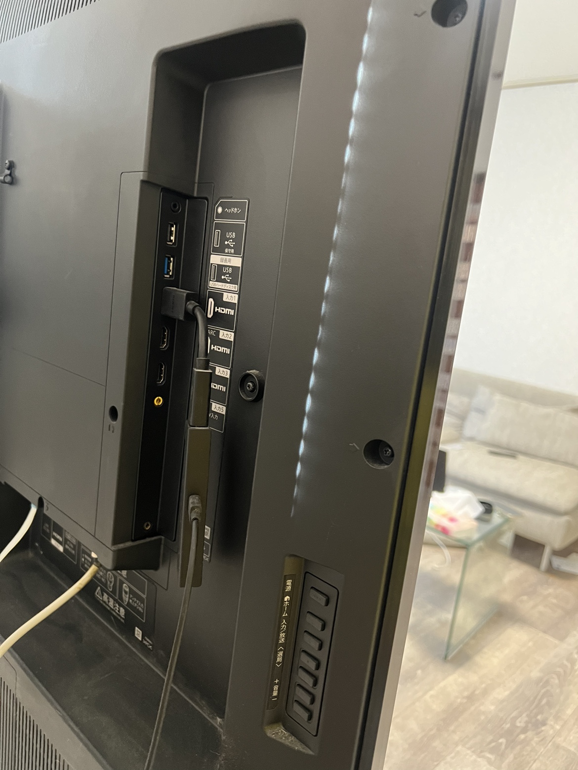 SHARPAQUOS液晶テレビ60インチ4K高画質＋fire stick付属！！の写真3枚目