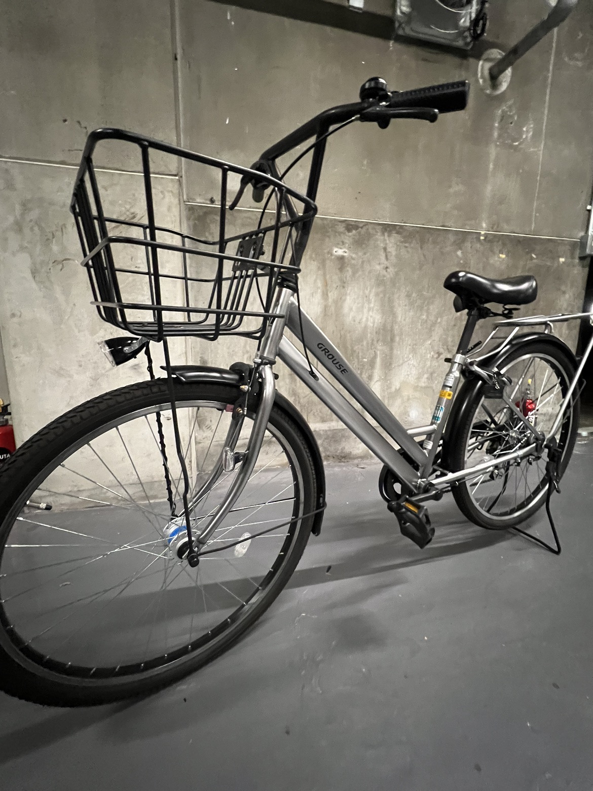 自転車 ママチャリ　今年購入　26インチの写真2枚目