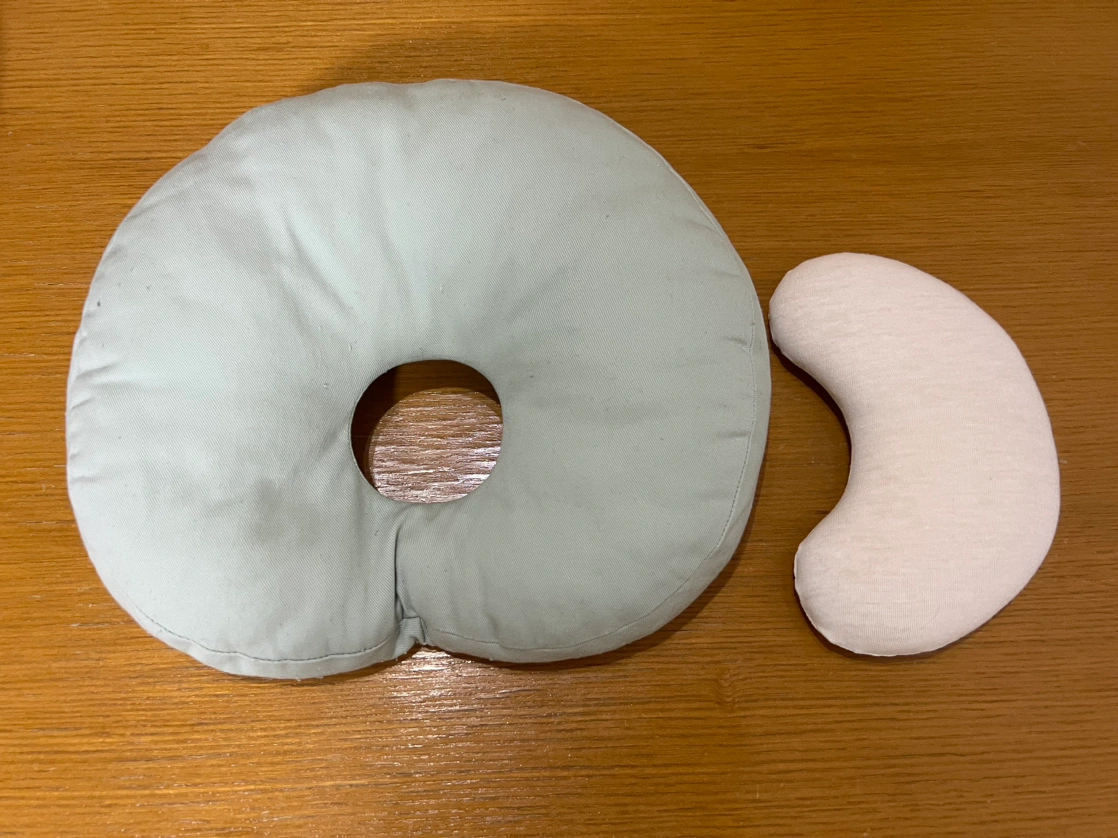 赤ちゃん用インサート式ドーナツ枕