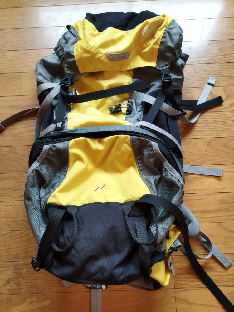 登山リックフランスブランドMILLETの写真2枚目
