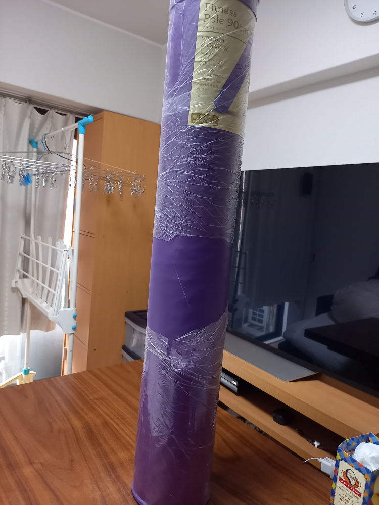 fitness pole foamroller　90cmフィットネスポールの写真2枚目