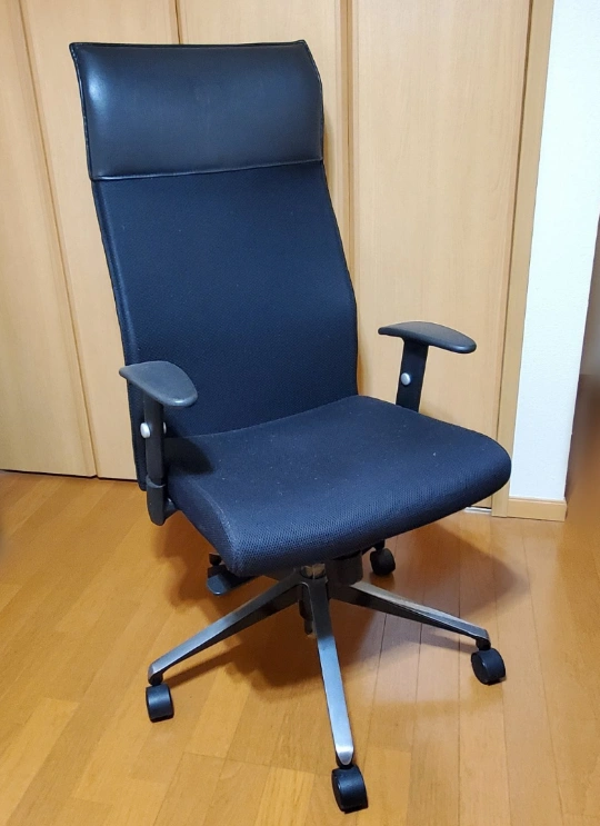 豊田駅取来人無料 ほか日野市内 1,100円で配送 オフィスチェアー 自宅使用 レメックス Remex ハイバックチェアーの写真5枚目