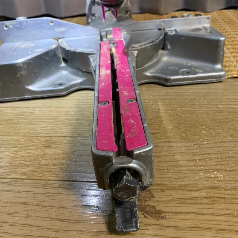 HITACHI 日立 現 hikoki スライド 卓上 丸ノコ c6rshcの写真3枚目
