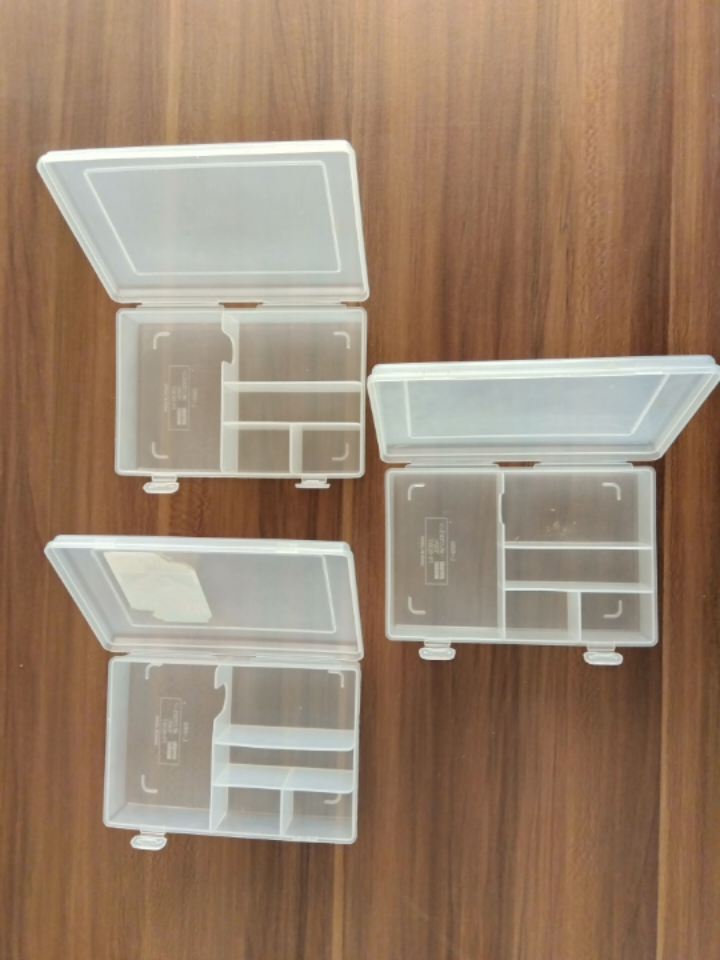 プラスチックケース　3個セットの写真2枚目