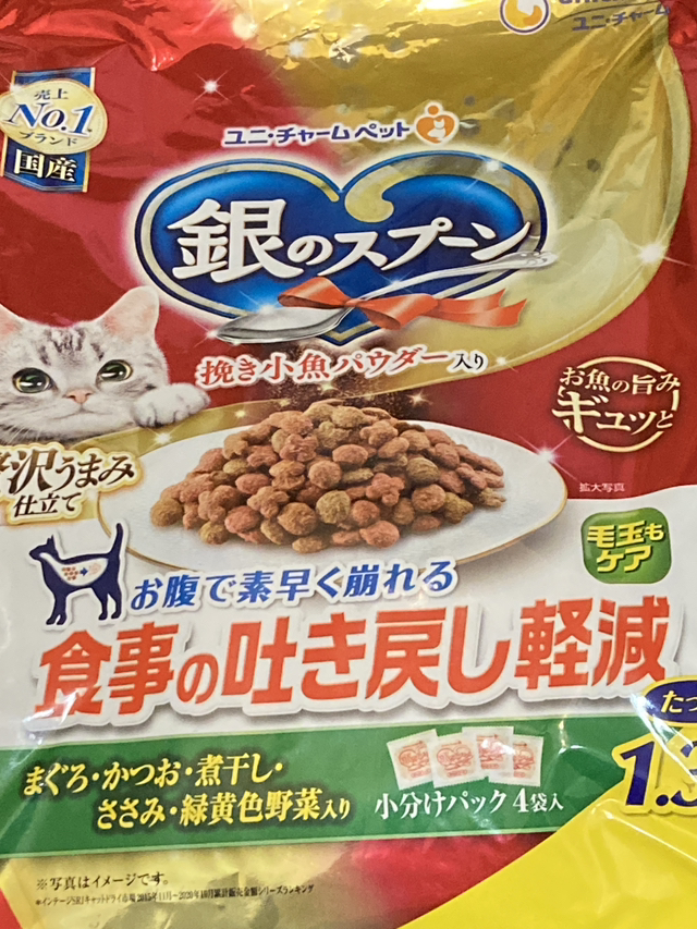 猫🐈ちゃんのごはん