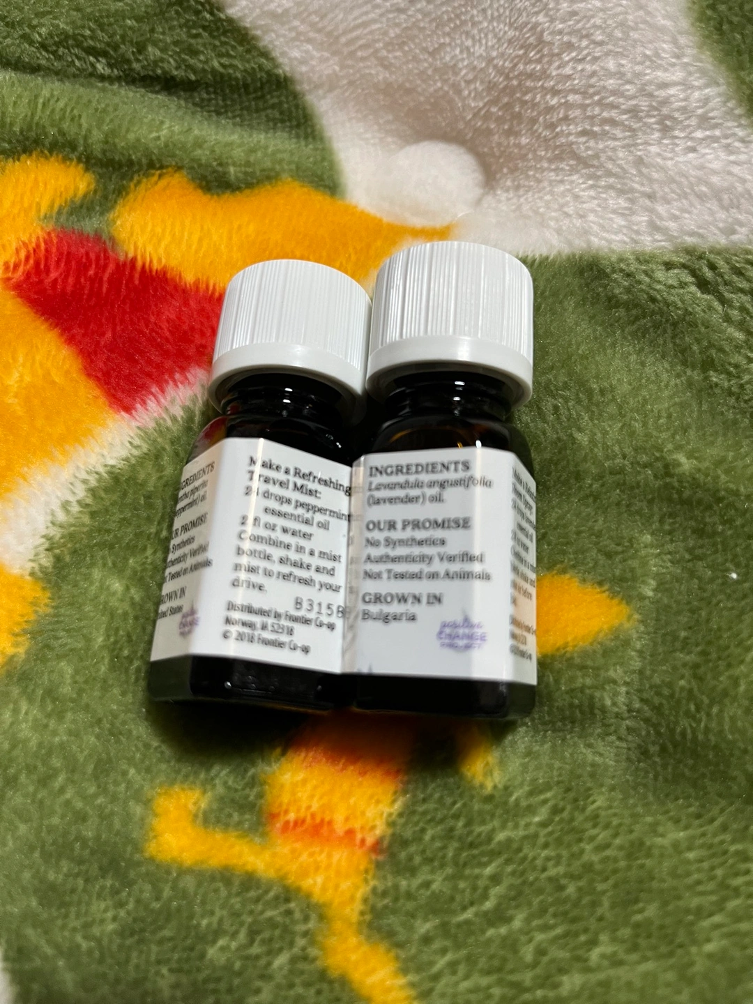 新品 アロマオイル 2本の写真2枚目