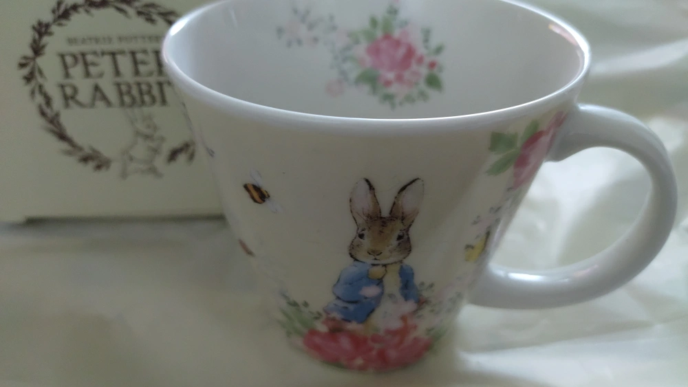 山加商店 ピーターラビット マグカップ クリーム色