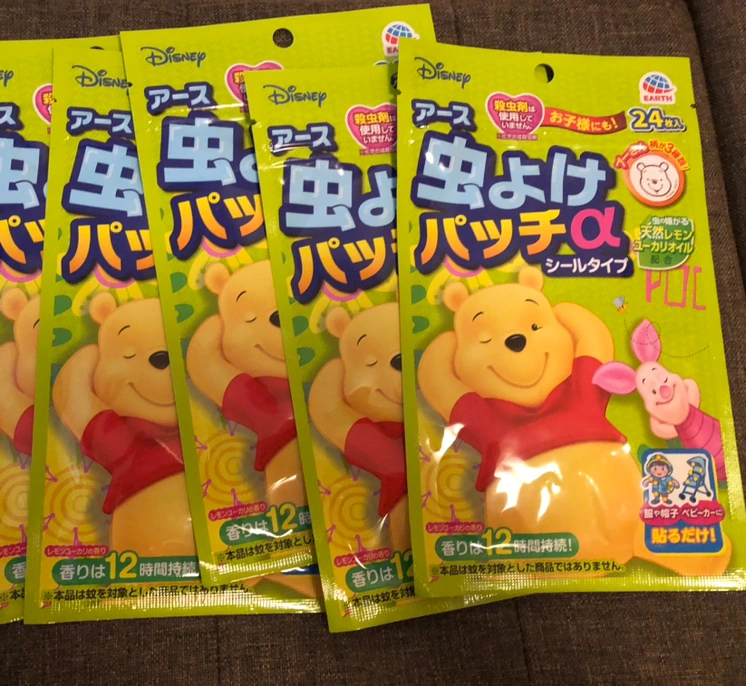 虫除け パッチ くまのプーさん
