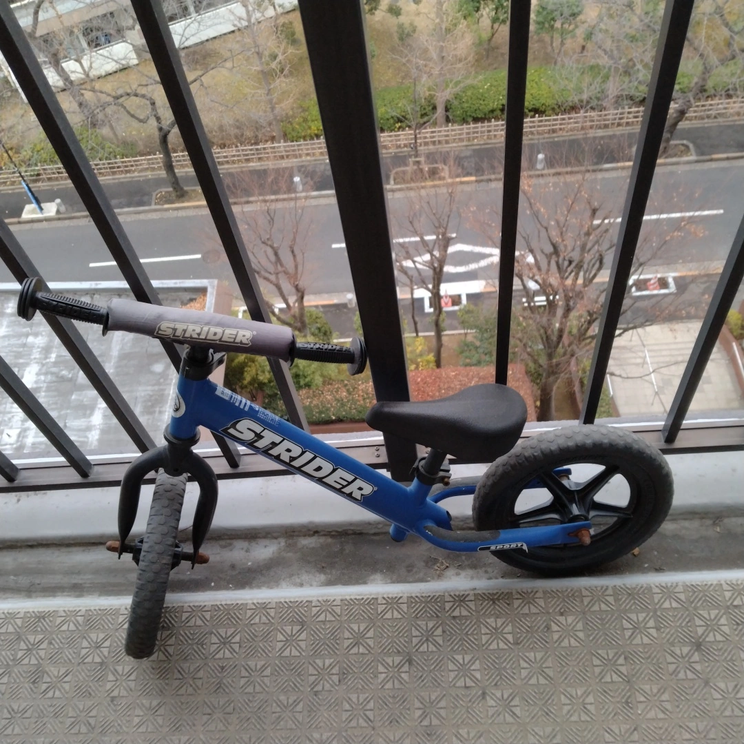 ストライダー 青