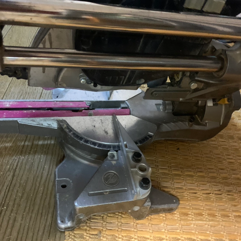 HITACHI 日立 現 hikoki スライド 卓上 丸ノコ c6rshcの写真5枚目