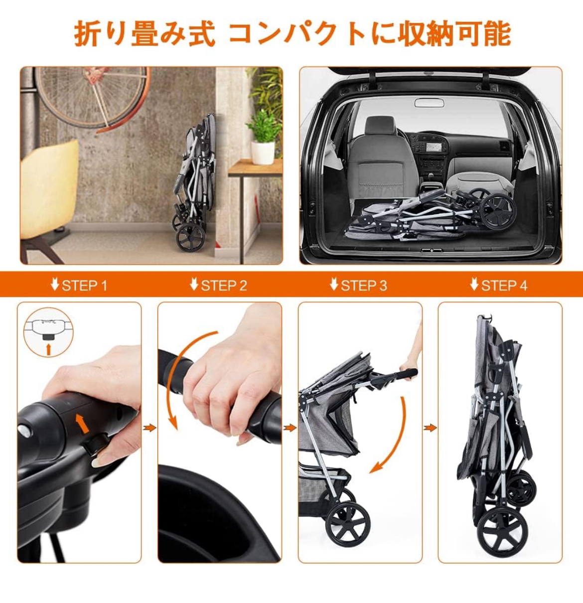 ペット用キャリーの写真3枚目