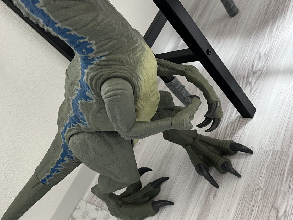 JURASSIC WORLD ヴェロキラプトル ブルーの写真6枚目
