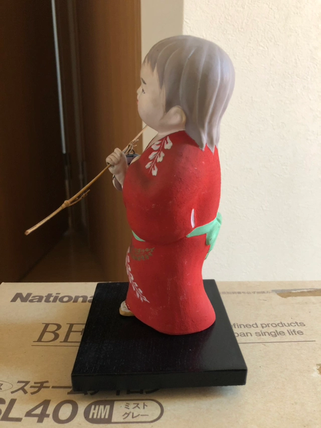 日本人形 昭和 当時物 陶器 瀬戸物の写真4枚目