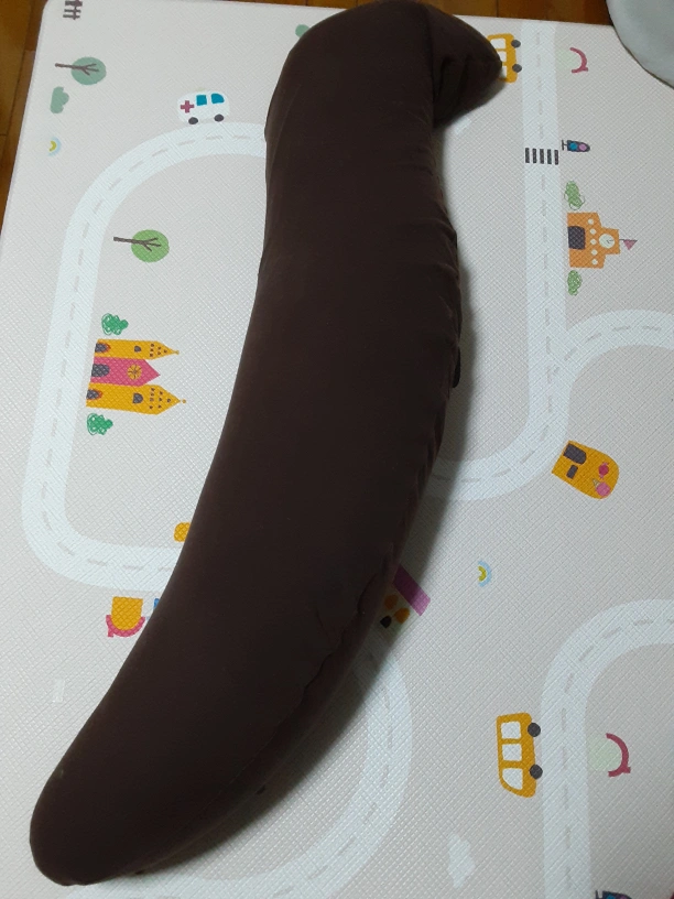 王様の抱き枕 Lサイズ(ブラウン)