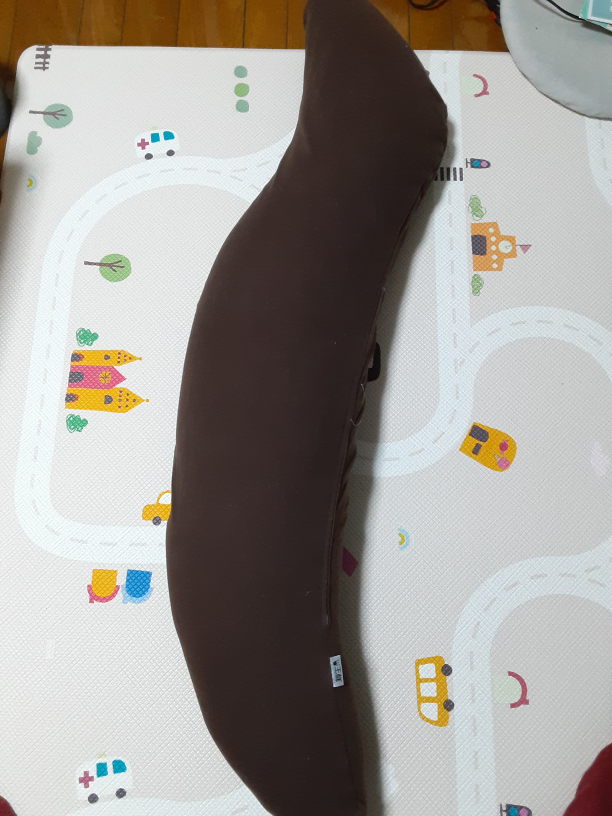 王様の抱き枕 Lサイズ(ブラウン)の写真2枚目