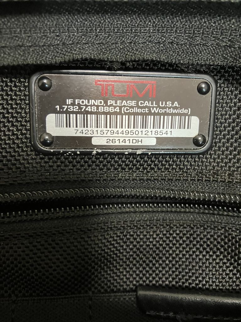 TUMI ALPHA 26141 エクスパンダブル・オーガナイザー・コンピューター・ブリーフ ブラックの写真10枚目