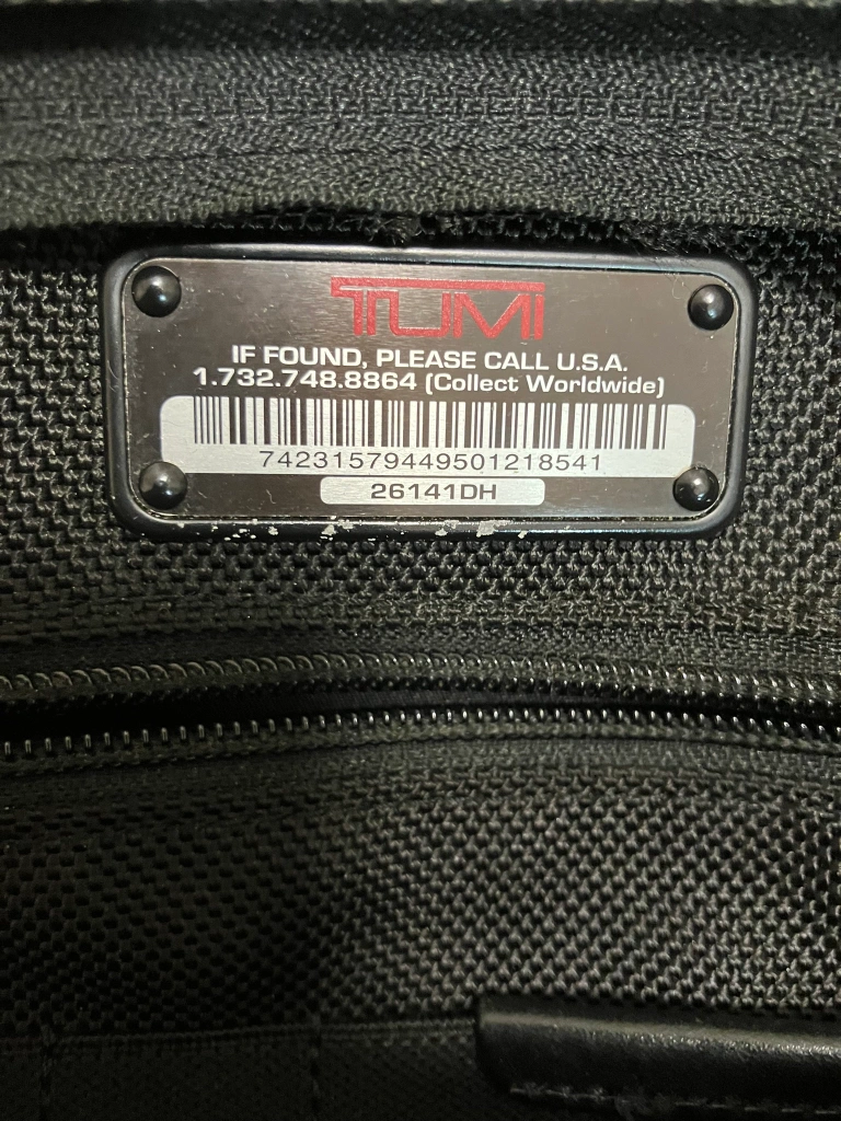TUMI ALPHA 26141 エクスパンダブル・オーガナイザー・コンピューター・ブリーフ ブラックの写真10枚目
