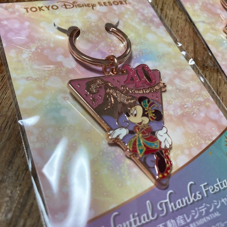 【非売品!】東京ディズニーリゾート40周年 キーホルダーの写真4枚目
