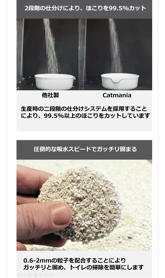 Catmania ベントナイト 猫砂 5L×7