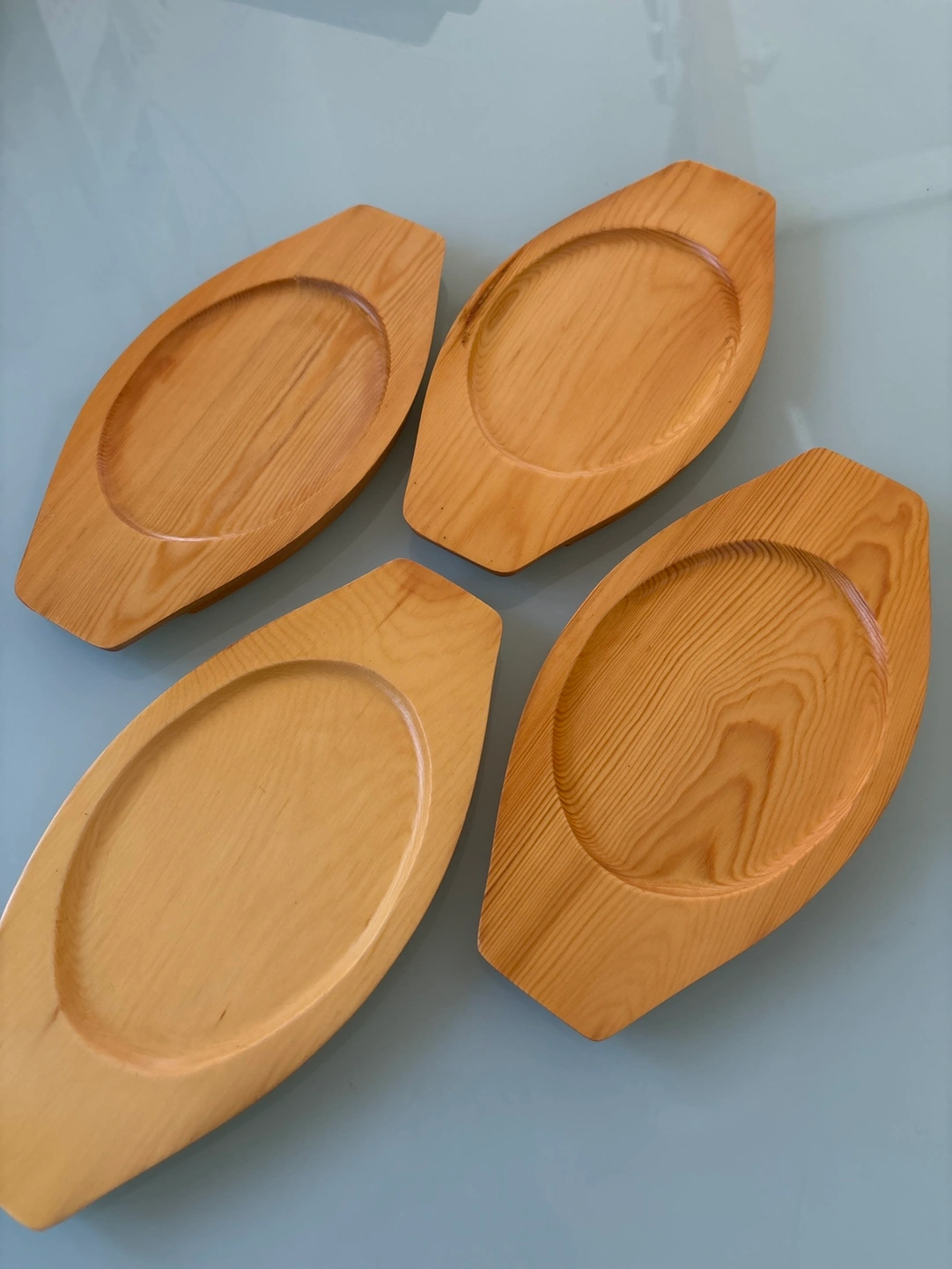 木製のトレー4枚