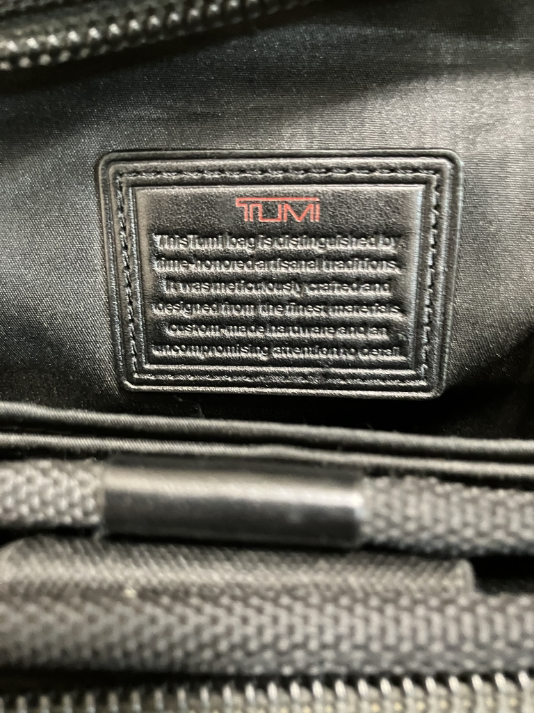 TUMI ALPHA 26141 エクスパンダブル・オーガナイザー・コンピューター・ブリーフ ブラックの写真9枚目