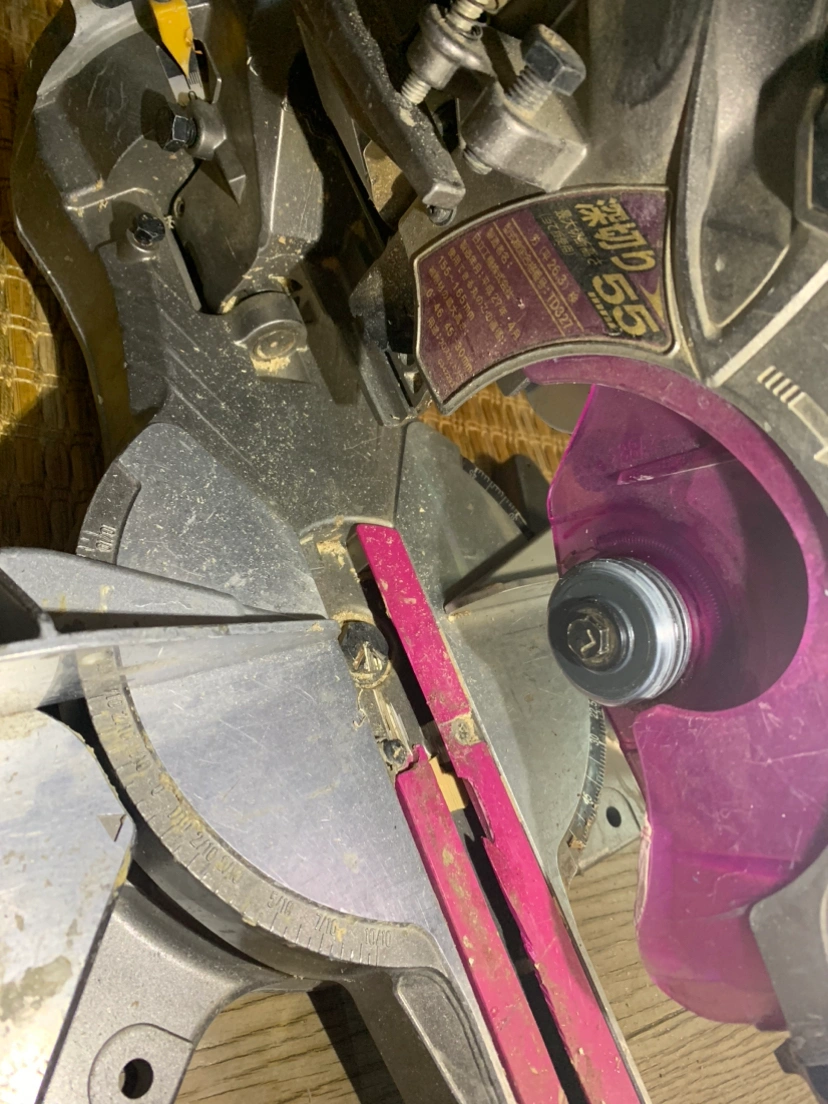 HITACHI 日立 現 hikoki スライド 卓上 丸ノコ c6rshcの写真2枚目