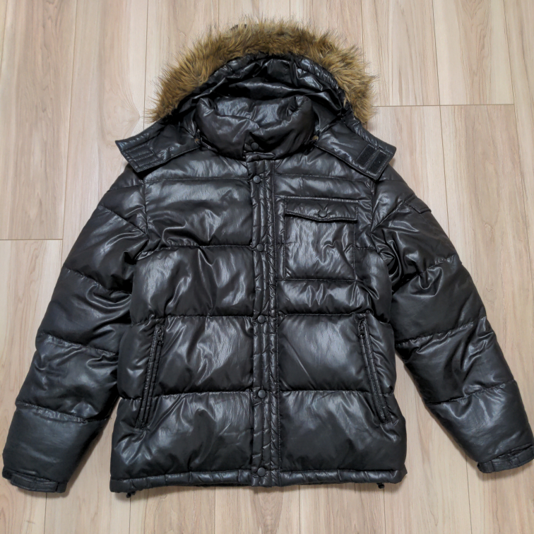 Penfield ブラックダウンジャケット ダウン フェザーの写真2枚目