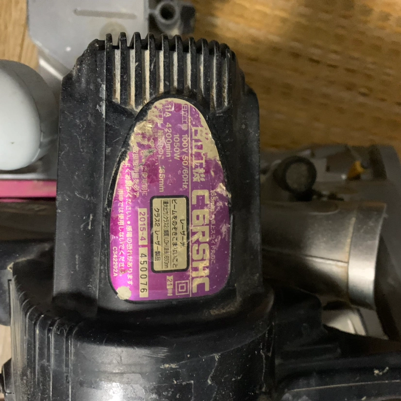 HITACHI 日立 現 hikoki スライド 卓上 丸ノコ c6rshcの写真7枚目
