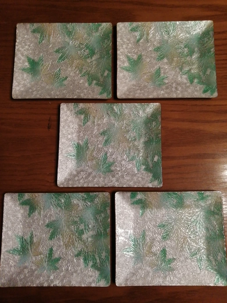 七宝焼皿5枚組