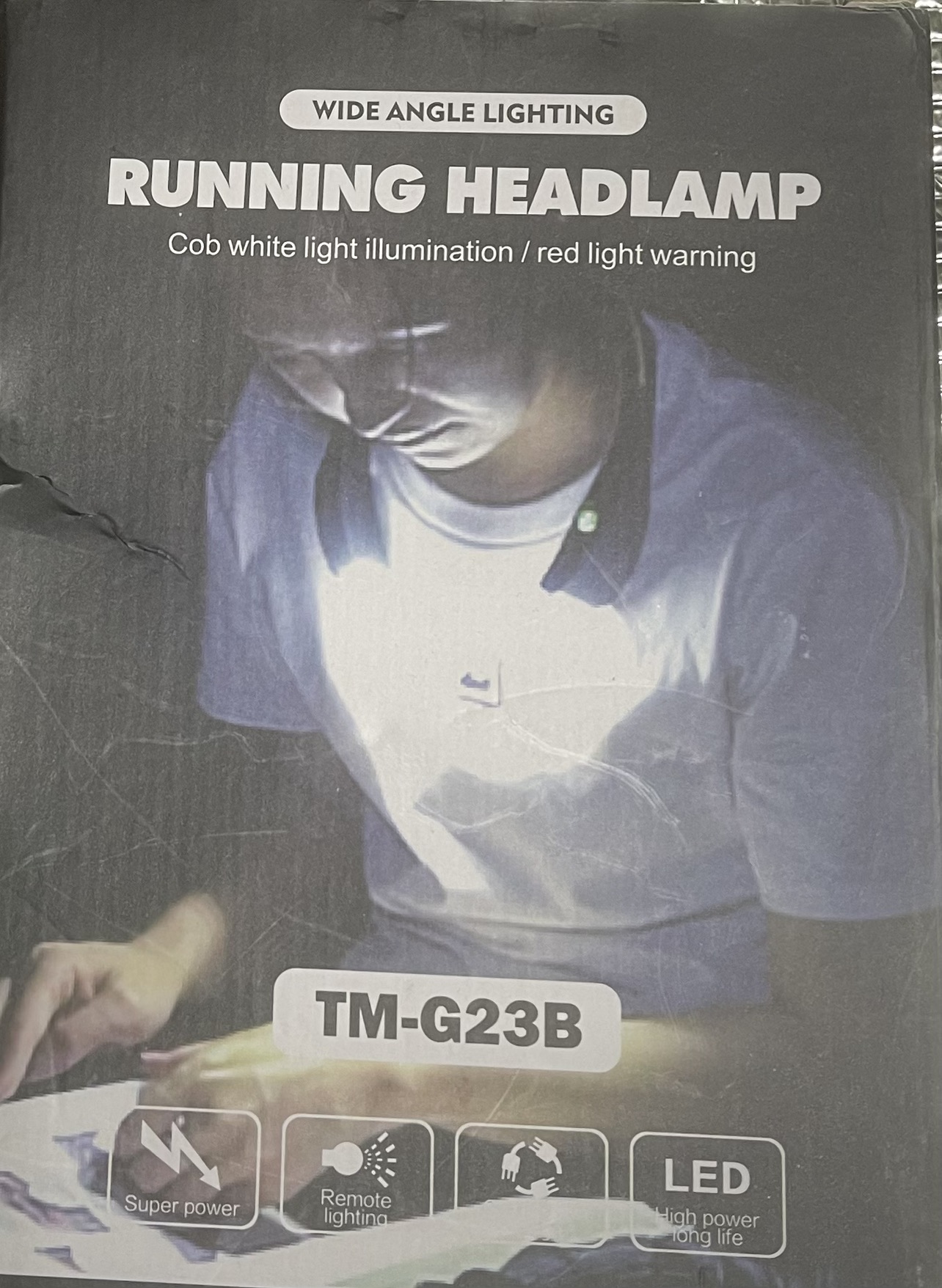 LEDランニングヘッドランプの写真2枚目