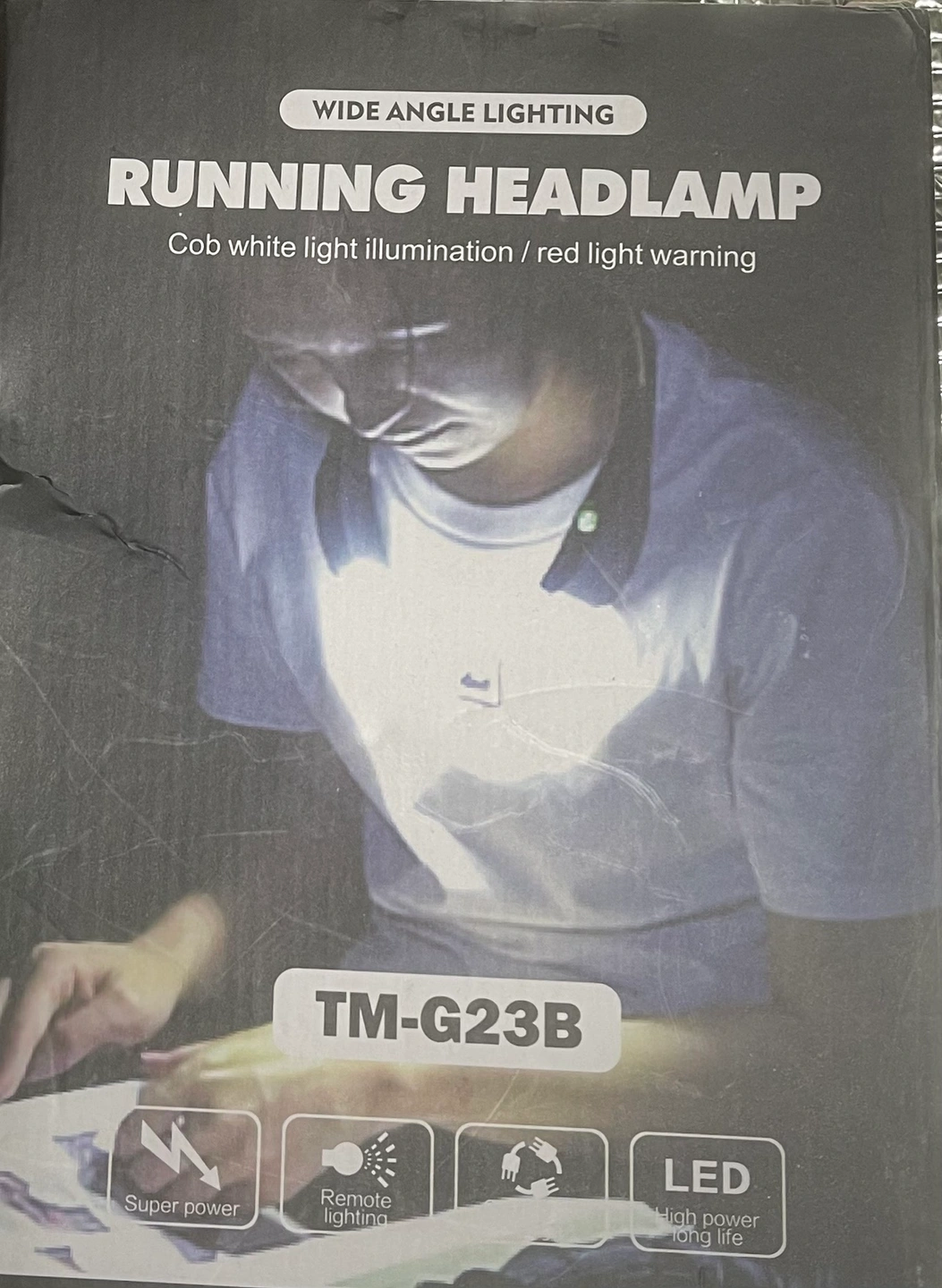 LEDランニングヘッドランプの写真2枚目