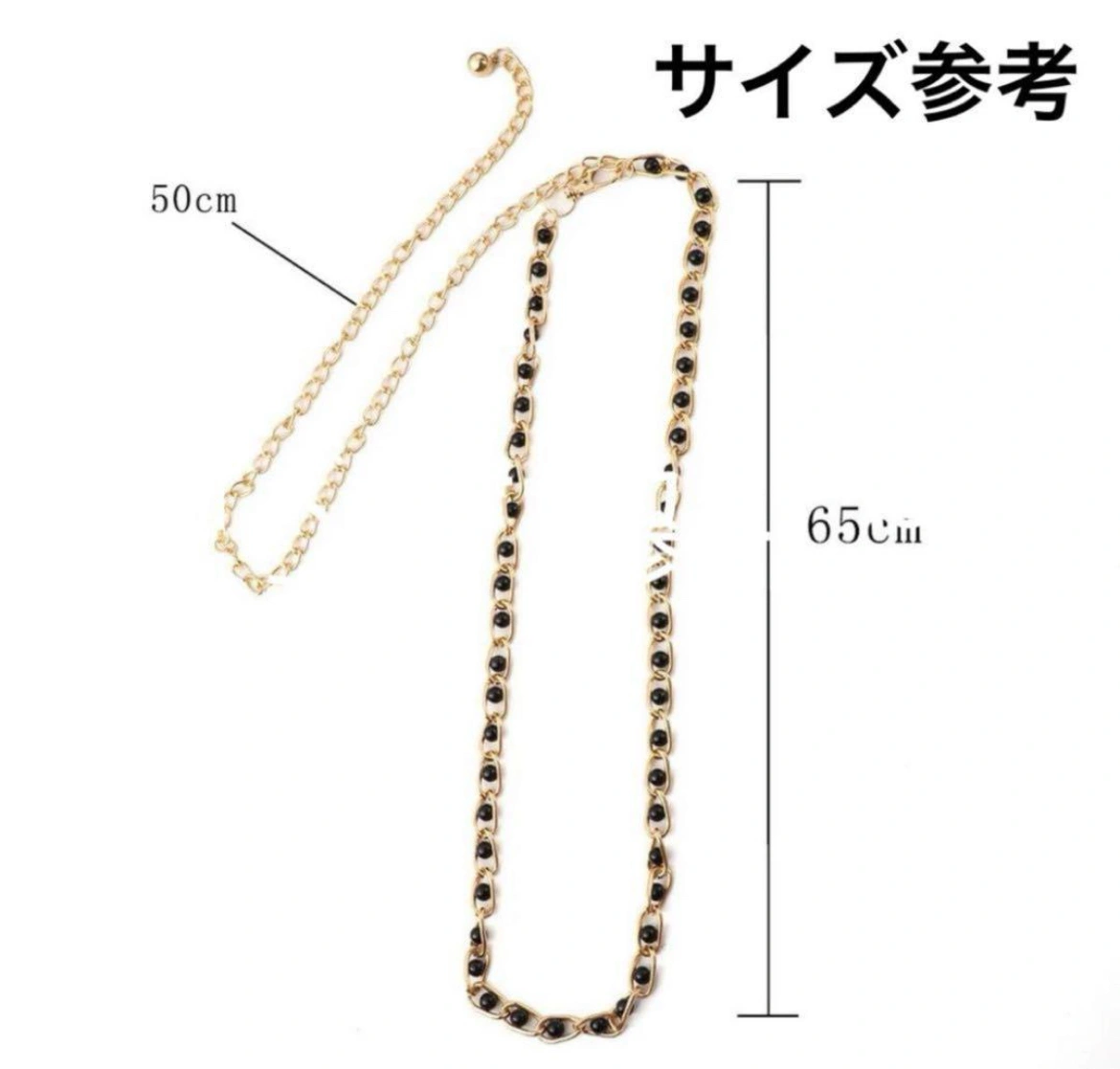 新品 レディース チェーンベルトの写真4枚目