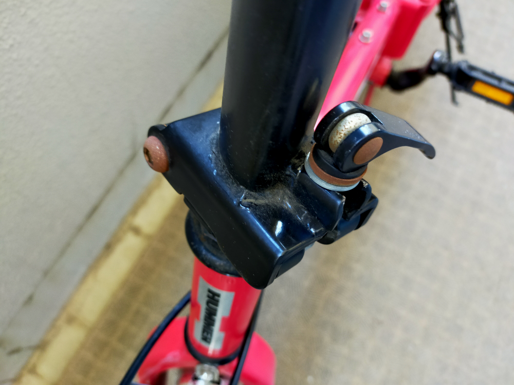 【2/4まで】ハマー 折りたたみ式自転車の写真4枚目