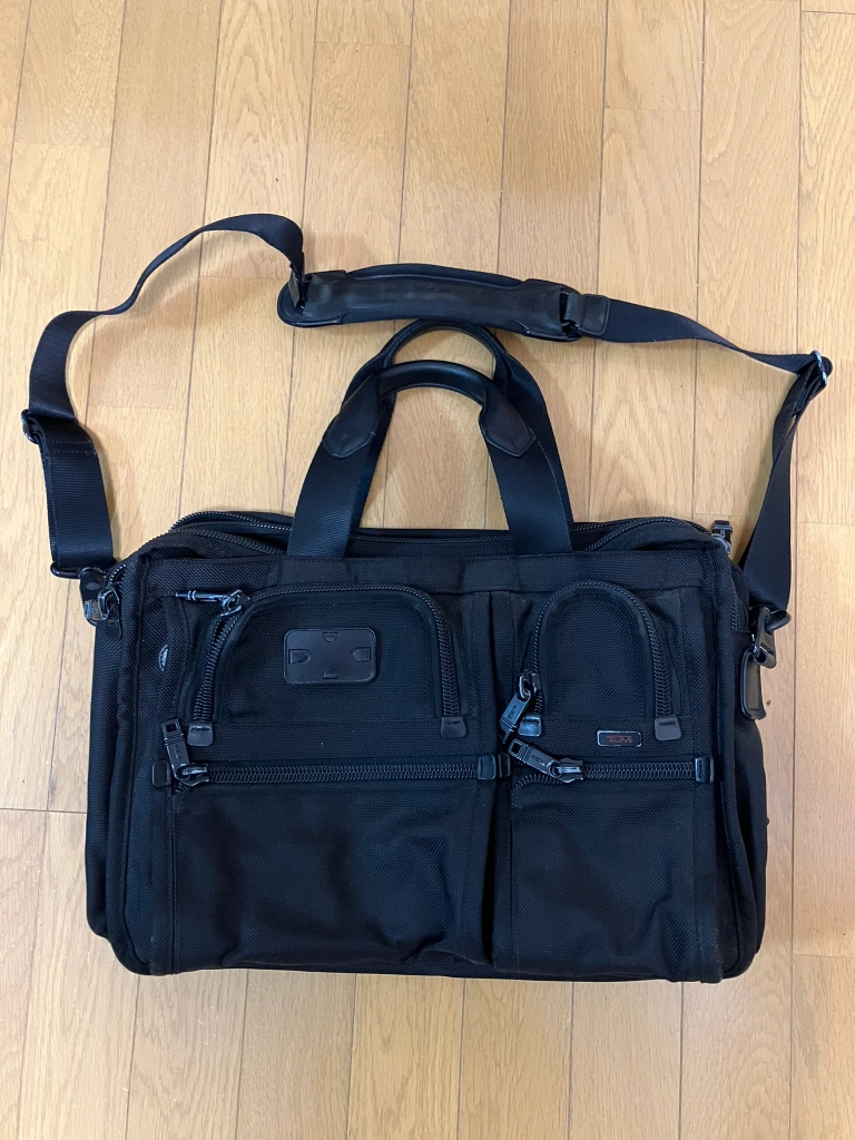 TUMI ALPHA 26141 エクスパンダブル・オーガナイザー・コンピューター・ブリーフ ブラック