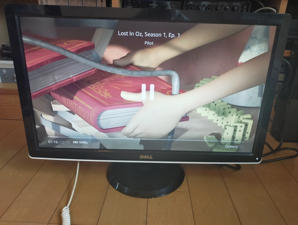 DELL ST2410 24インチフルHDワイドスクリーンモニター (FireTV無料→スマートテレビなる)の写真8枚目
