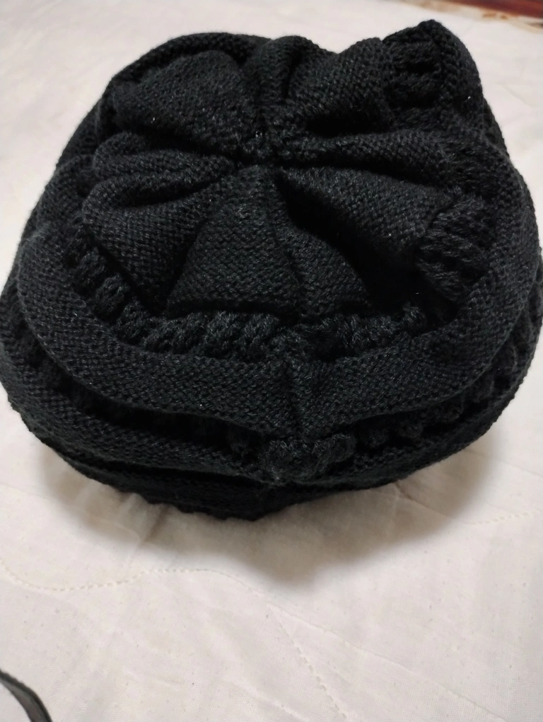 【新品、未使用】ニット帽 ツバ有り フリーサイズ(56〜59cm)の写真3枚目