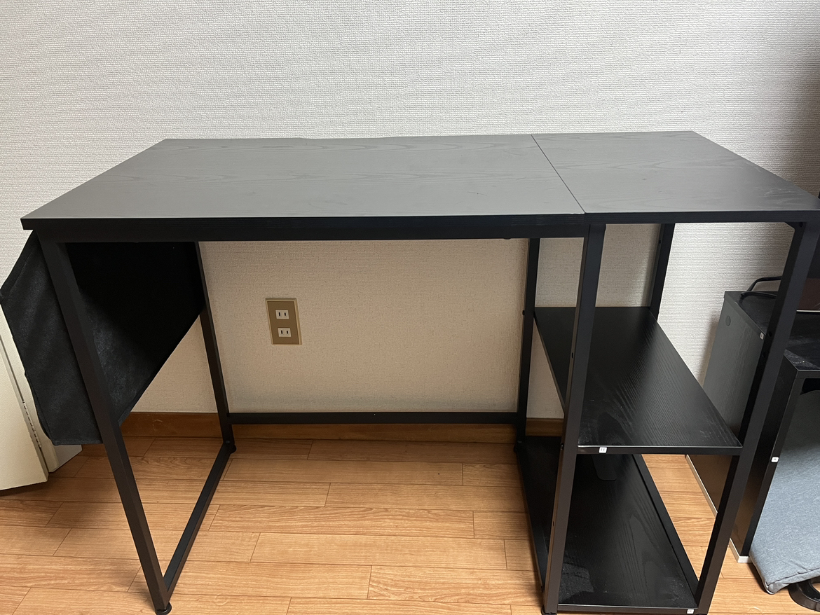 作業用デスク！【使用期間半年！】