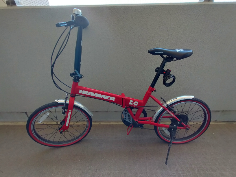 【2/4まで】ハマー 折りたたみ式自転車