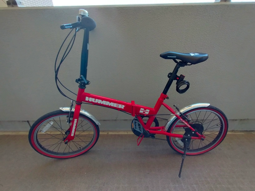 【2/4まで】ハマー 折りたたみ式自転車