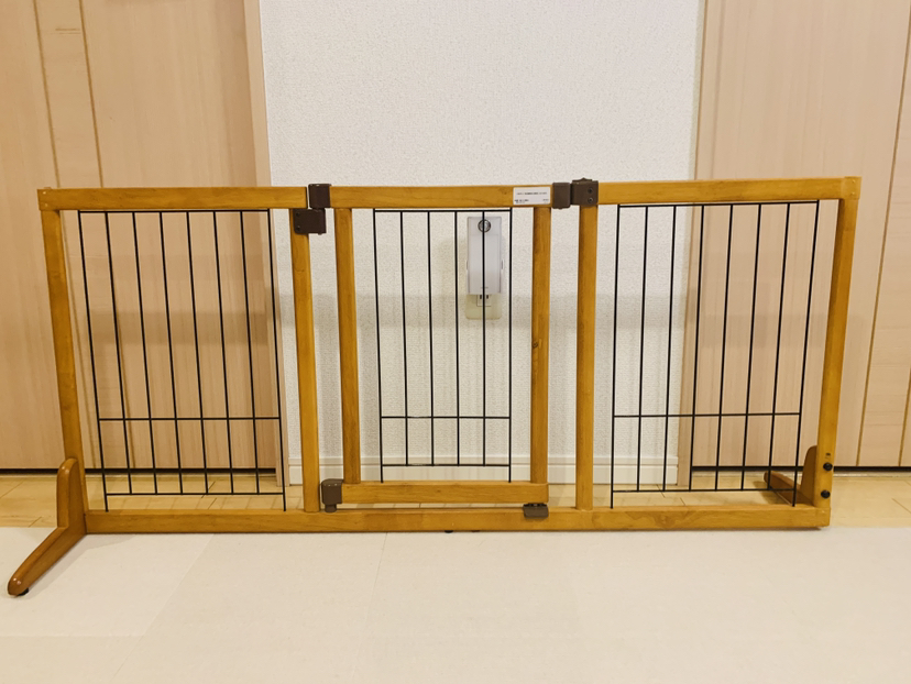 《美品》木製ゲート130×60センチ
