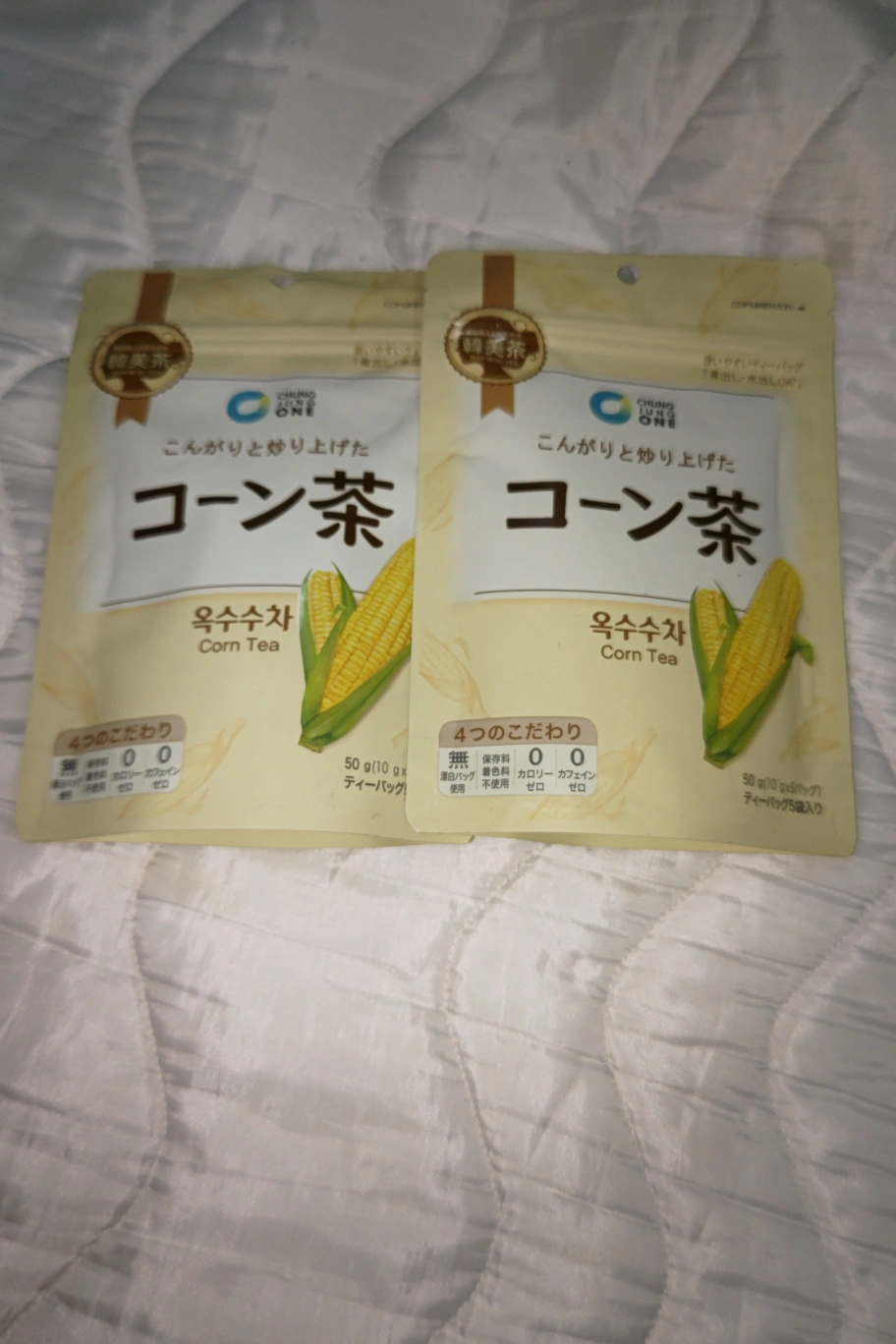 【取引完了】未開封・コーン茶のセット