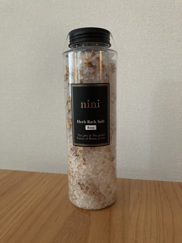 niniのハーブバスソルト　ローズの香り