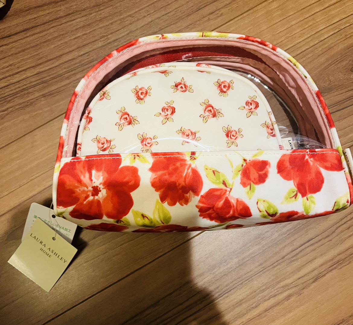 新品　ローラアシュレイポーチ