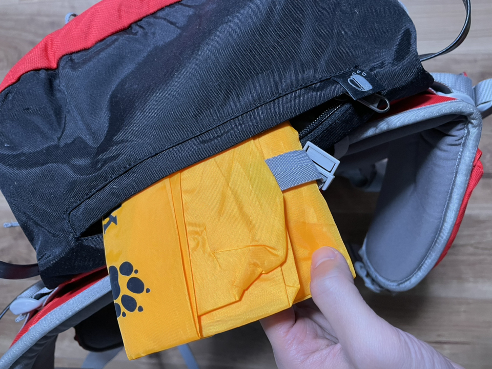登山リュック 36リットル Jack Wolfskinの写真6枚目