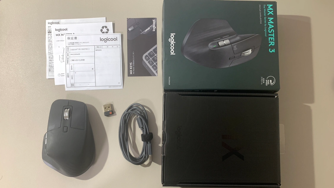 Logicool MX Master 3 マウスの写真2枚目
