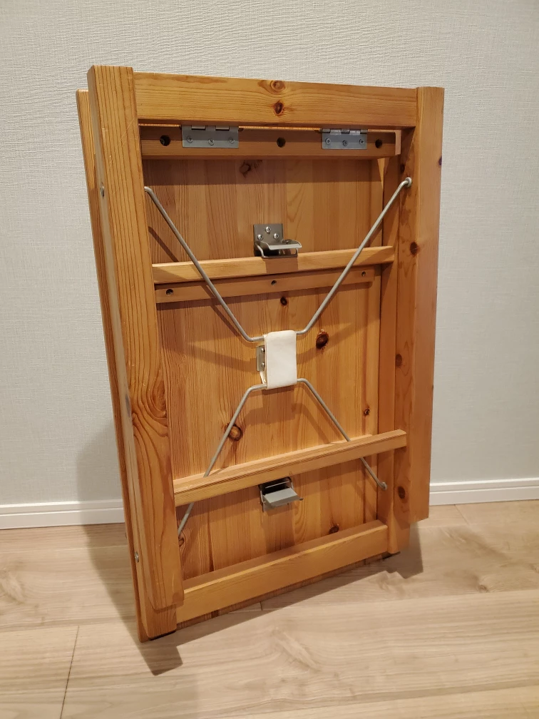無印良品　テーブル　パイン材の写真2枚目