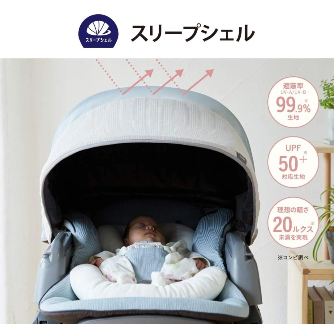 【美品】コンビ 電動ハイローチェア ホワイトレーベル ネムリラ AUTO SWING BEDi Long シェル EG の写真3枚目