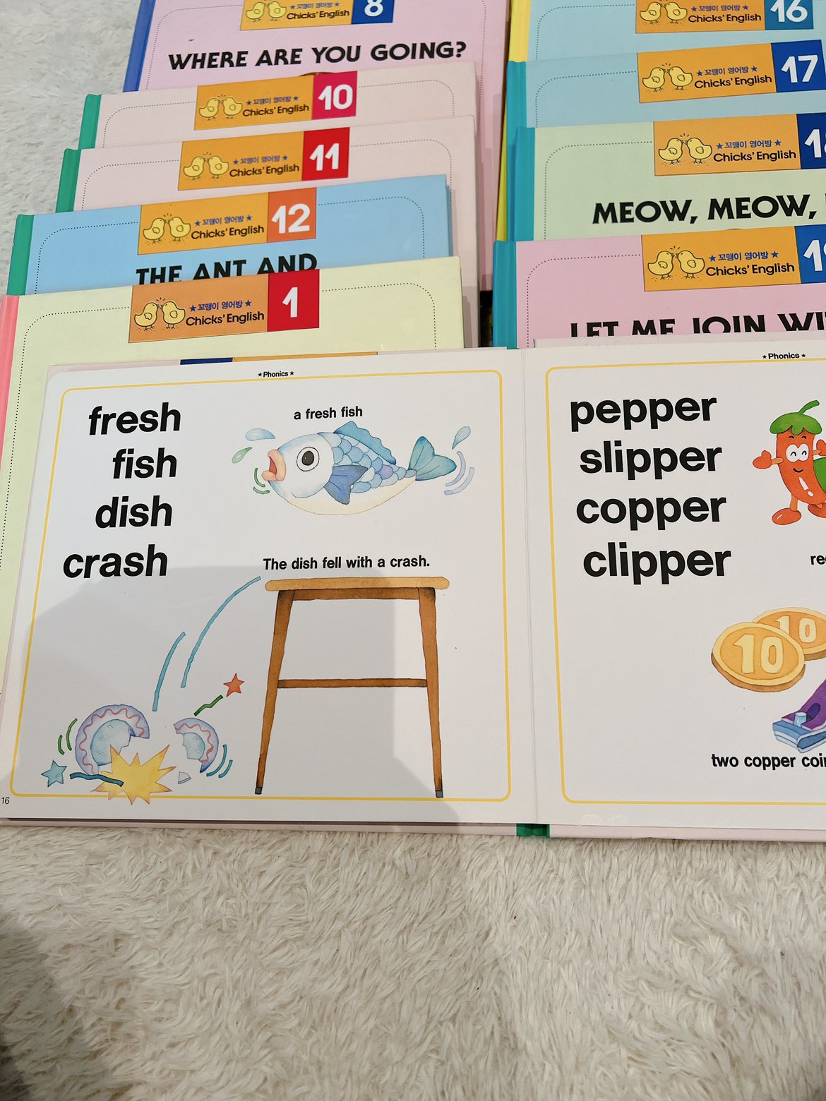 英語　韓国語　19冊　English phonics books 19booksの写真4枚目