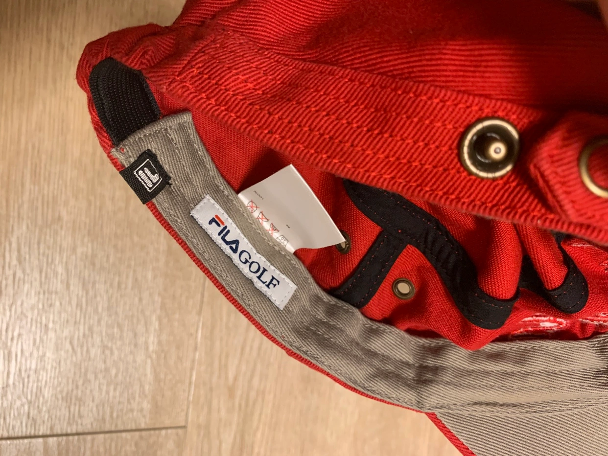 【急募】2/12まで!!! ★FILA GOLF★キャップ帽子★の写真3枚目