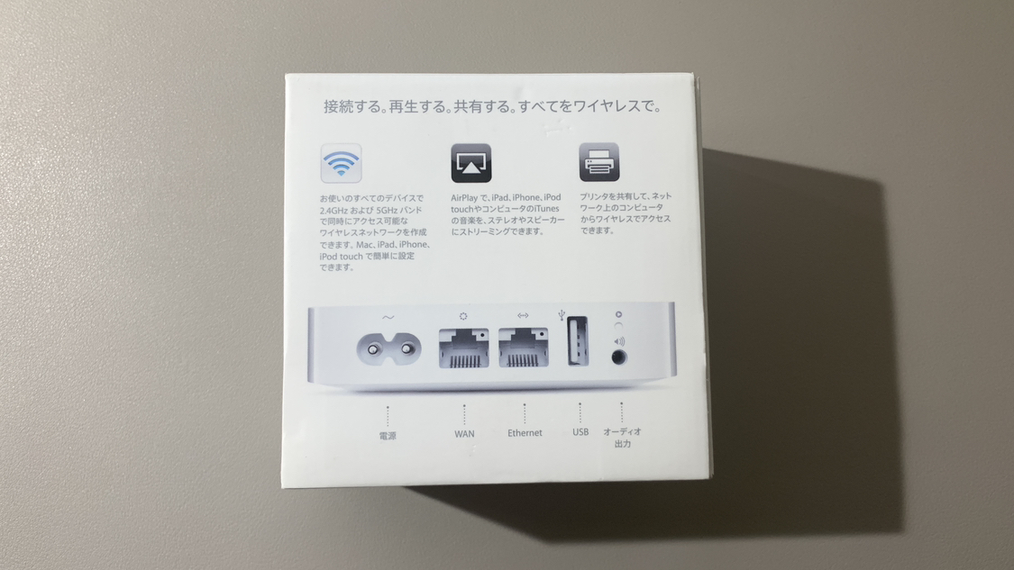 Apple AirMac Express MC414J/A A1392の写真5枚目